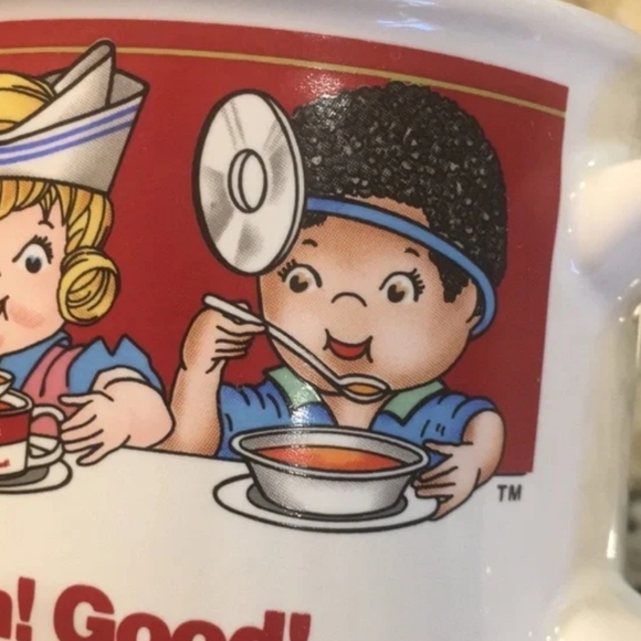 Set of 3 Vintage 1993 Campbell Soup Co. Kids Design Ceramic Soup Mugs Cups - Picture 11 of 11